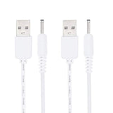 5V Dc Power Cord Usb To Dc 3.5Mm X 1.35Mm Barrel Jack Adapter Connector Chargi