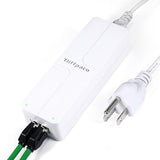 Poe Injector 2.5Gb 60W 55V, 802.3Af/At/Bt Compliant Poe++ Adapter, Plug & Play, Data & Power Over Ethernet, Up To 328Ft, For Ptz Ip Camera, Dual Band Ap, Video Phone, Audio System (60W)