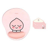 Kakao Apeach Mouse Pad Wrist Rest Gel Type And Letter Writing Set