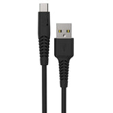 Scosche HDCA210 Syncable HD USB to Type-C Charge & Sync Heavy Duty Cable 10-ft. Black