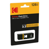 Ekmmd128Gk103 - Usb Drive 3.2/3.1/3.0-128 Gb, 128 Go - Classic Serie - K100 Model - Black Mat C