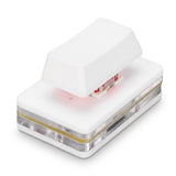 Mechanical Gaming Keyboard With Rgb Lighting, Custom Macro Keys, Programmable User-Defined Shortcuts For Pc Gaming - Usb-C Wired Keyboard White