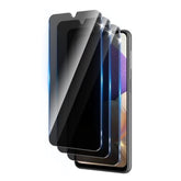 3 Pack Privacy Screen Protector Designed For Samsung Galaxy A32 5G,Full Coverage Anti-Spy Tempered Glass Film,9H Hardness,Anti-Fingerprint,Bubble Free,Easy To Install