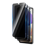 3 Pack Privacy Screen Protector Designed For Samsung Galaxy A32 5G,Full Coverage Anti-Spy Tempered Glass Film,9H Hardness,Anti-Fingerprint,Bubble Free,Easy To Install
