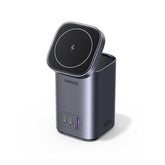 UGREEN 100W Charging Station 4-Port, Qi2 Certified 15W Foldable Charger, MagSafe Wireless Charger Stand for iPhone 16/15/14/13/12, AirPods Pro, MacBook Pro, Galaxy S24 and More