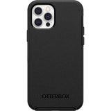 OtterBox iPhone 12 & iPhone 12 Pro Symmetry Series Case - Black, Ultra-Sleek, Wireless Charging Compatible, Raised Edges Protect Camera & Screen