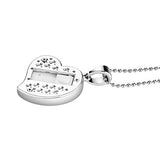 Usb Flash Drive, Diamond Heart 8Gb / 16Gb / 32Gb Usb2.0 Waterproof Usb Memory Stick Date Storage Pendrive Thumb Drives (16Gb, Silver Heart)