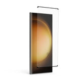 PureGear HD Clear Tempered Glass Screen Protector for Samsung Galaxy S23 Ultra (2023) - Case Friendly, Scratch Resistant with Anti-Fingerprint Coating, Anti-Scratch Protective Glass with Replacement (Self Alignment Installation Tray included)