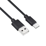 Smays USB C Cable Bulk 10-Pack 3ft, Type C Phone Charger Lot Black