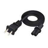 3-Foot Power Cord - Compatible With Sonos Speakers: Five, Play 5, Beam, Ray, Arc, Amp, Playbase, Sub Gen 3 & Mini - Black