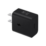 Samsung 25W Wall Charger Power Adapter, Cable Not Included, Super Fast Charging, Compact Design, Energy Efficient, Compatible with Galaxy and USB Type C Devices, Black