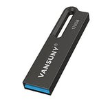 128Gb Flash Drive Metal Waterproof Usb Drive Usb 3.0 Ultra High Speed Memory Stick, Portable Thumb Drive For Pc/Tablets/Mac/Laptop