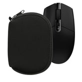 kwmobile Neoprene Case Compatible with Logitech G305 Lightspeed - Case for Mouse Soft Pouch Carry Bag - Black
