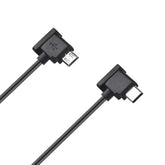 Micro Usb To Usb C Cable, Connect Dji Drone, Spark, Mavic Mini To Iphone 15 16 Or Other Type-C Smartphone Tablet - Otg Data Charger Cord 90 Degree 1Ft