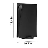 Digital Edition Face Plates Cover Skins Shell Panels for PS5 Console, Accessories for PlayStation 5 Protective Shell Replacement Faceplate (Black)