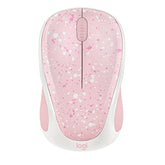 Logitech M317 Mouse - Rose Splash`