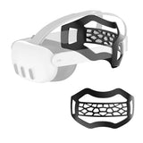 Vr Head Strap Pad For Meta Quest 3/3S/Quest 2, Elite Strap Comfort Cushion For Lying Down, Back Head Pressure Relief Support, Vr Accessories For Long Gaming, Fitness & Movies