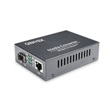 10G Ethernet Media Converter, 1X 100M/1G/2.5G/5G/10Gbase-T Rj45 To 1X 10Gbase-X Sfp+ Slot, Supports 10G Sr/Lr/10G-T Module,10G Fiber Ethernet To Copper Utp Media Converter
