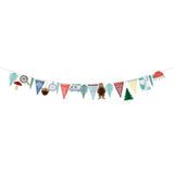 Meri Meri Outdoor Adventures Party Garland (Pack of 1), Resuable Party Decorations, Paper Garland, Honeycomb Details, Retro Colours, Easy to Hang, 14' Including Excess Cord