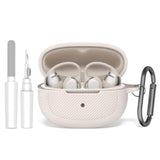 SHOKZ OpenDots ONE/OpenDots 2 Case, Soft Silicone Shockproof Protective Case Cover Compatible with SHOKZ OpenDots ONE & Two Earbuds Accessories with Cleaning Kit & Keychain