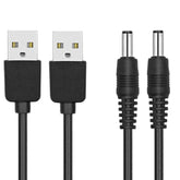 [2 Pack Usb Dc Power Cord Cable 5.5Mm X 2.1Mm, Usb Charging Wire 5V Barrel Jac