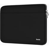 Laptop Case Sleeve 15.6 Inch, Shockproof Protective Notebook Case With Accessory Pocket, Briefcase Carrying Laptop Cover For 15.6" Hp, Asus, Dell, Lenovo, Acer, Black
