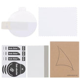 3Pcs Watch Glass Screen Protectors 38Mm Hd High Definition Anti-Scratch Waterproof Ultra-Thin Tpu Universal Smartwatch Screen Protective Film With Cloth Sticker Scraping Card