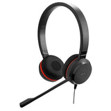 Evolve 20 SE Wired Dual-Ear Headset with Microphone for Work, USB-A and USB-C Wired Headphones, Microsoft Teams Certified, On-Ear Comfort, Connects