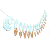 Surf Happy Birthday Banner - Surf 1St Birthday Decorations,The Big One Wave First Surfboard Banner,Beach Party Decorations (Surfbirthday)