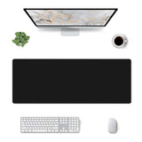 Black Sororitys Mouse Pad Anti-Slip Rubber Base For Office & Home 12X31.5 Inch