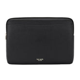 Saffiano Laptop Sleeve 16 Inch - Black - Compatible With All Macbook M Series Devices