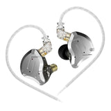 Kz Zs10 Pro In Ear Monitor, Iem Earbuds Headphone, Gaming Earbuds With 4Ba And 1Dd Drivers, Kz Hifi Iem Earphone Upgraded Zs10 With Detachable 0.75Mm 2 Pin 6N Ofc Cable (Black No Mic)