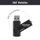 10 Pack 16Gb Flash Drives With 2 Usb C Adapters, Thumb Drive, Memory Stick Compatible With Pc, Laptops, Mac And Adapters For Usb C Devices (10 Mixed Color)