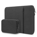 13-Inch Laptop Sleeve Case For 2025 Macbook Air 13.6 Inch M4 A3240 Accessory Traveling Carrying Case Water-Resistant Bag Cover With Small Bag For Macbook Air 13'' M4 (Black)