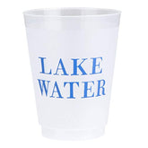 Santa Barbara Design Studio Face to Face Frost Flex Cups - Lake Water (Pack of 8)