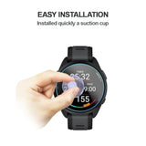 Screen Protector Compatible For Garmin Forerunner 165 Smartwatch,9H Tempered Glass Protective Film Compatible For Forerunner 165 Smartwatch (3Pcs), Transparent