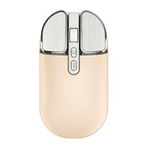 2.4G Wireless Rechargeable Mouse With Usb Receiver,One Click Return To Desk,Mu