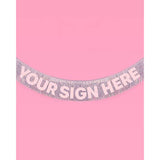 Silver Iridescent Fringe Banner - 5 Ft. | Bachelorette Party Decorations, Birthday Party Decor, 21St Bday Decor, Hbd, Photo Booth Banner Backdrop