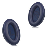 Headphones Replacement Ear Pads, Protein Leather Earpad Cushions For Bose Quiet Comfort Qc35 Headphones, Replacement Earpads, Softer Memory Foam - Navy Blue