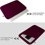 Portable Laptop Bag with Front Pocket for 15.6 inch HP Dell Asus Lenovo Notebook