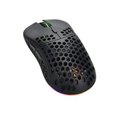 Hyper-K Wireless Ultralight Gaming Mouse - Pixart Optical Sensor, Offers 6 Programmable Dpi Settings - Dark Matter