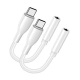 USB C to 3.5mm Headphone Adapter for Galaxy S25 Ultra S24 S23 FE Ultra Plus S22 S21 A55 A35 A54 A34,Google Pixel 8 7 Pro 8a 7a,iPhone 16 15