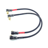 '-061 90 Degree Right Angle Rca Cable Male To Male Subwoofer Cable Digital Coax