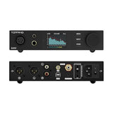 DX5 II Hi-Res DAC & Headphone Amp Combo Dual ES9039Q2M, X-Hybrid Amp, 10-Band PEQ, LDAC Bluetooth 5.1, 4.4mm Balanced & 6.35mm Headphone Output,