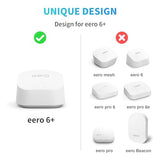 2Pack Wall Mount Holder For Eero 6 Plus 6+ And Eero 6 Router Mesh Wi-Fi System,Wall Mount Stand Bracket For Eero 6 Plus And Eero 6 Tri-Band Mesh,Wall Bracket For Eero 6+ Extender Router Wire Organizer