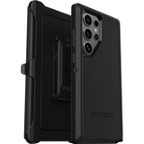 OtterBox Samsung Galaxy S24 Ultra Defender Series Case - Black, Rugged & Durable, with Port Protection, Includes Holster Clip Kickstand