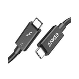 Anker USB C Cable,Thunderbolt 3.0,100W Charging(2.3FT),Supports 5K Display and 40 Gbps Data Transfer,for iPhone 16/15,MacBook,Samsung Galaxy S23,and More