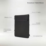 Incase Crosstown Tablet and iPad Sleeve with Cushioned Protection – Vertical Sleeve for iPad Air and Pro, Surface Tablet - Fits up to 11 Inch Devices - Magnetic Closure, Apple Pencil Loop