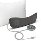 Slumber - Pillow Speaker For Sleeping, Private Audio With Built-In White Noise, Bluetooth & Aux Support, Volume Control, Sleep Timer, Charge Free For Home Use, Sleep Aids Headphones