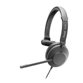 One UC Mono Headset Noise-Cancelling Microphone, 40mm Speaker, Inline Call Control, Ultra-Lightweight, All-Day Comfort, Office, Call Center & Remote